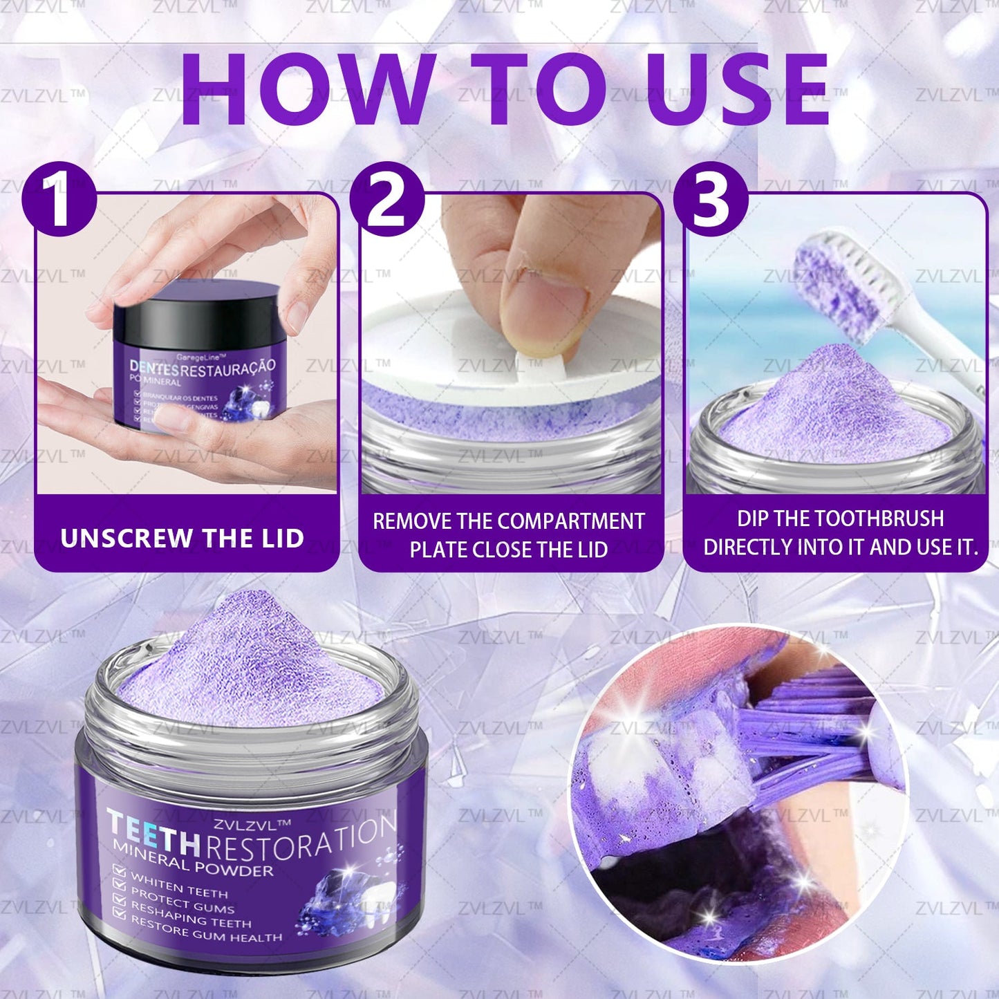 ZVLZVL™🔥🔥🔥 TeethRestoration Mineral Powder🌳(ADA recommended)