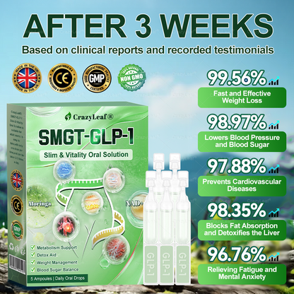 𝐂𝒓𝓪𝙯𝙮𝐋𝑒𝑎𝐟® 𝚂𝖬𝐺𝘛-𝘎𝐿𝙋-1 𝑆𝘭𝘪𝘮 & 𝘝𝘪𝘵𝘢𝘭𝘪𝘵𝘺 𝖮𝗋𝖺𝗅 𝑆olution 𝗍𝖺𝗋𝗀𝖾𝗍𝗌 𝑡𝑢𝑏𝑏𝑜𝑟𝑛 𝑤𝑒𝑖𝑔ℎ𝑡, ℎ𝑖𝑔ℎ 𝑏𝑙𝑜𝑜𝑑 𝑝𝑟𝑒𝑠𝑠𝑢𝑟𝑒, 𝑏𝑙𝑜𝑜𝑑 𝑠𝑢𝑔𝑎𝑟 ,𝘧𝘢𝘵𝘵𝘺 𝘭𝘪𝘷𝘦𝘳, 𝘫𝘰𝘪𝘯𝘵 𝘱𝘢𝘪𝘯, 𝘧𝘢𝘵𝘪𝘨𝘶𝘦,𝑙𝑜𝑤 𝑒𝑛𝑒𝑟𝑔𝑦, 𝑠𝑎𝑔𝑔𝑖𝑛𝑔 𝑠𝑘𝑖𝑛 & 𝑚𝑜𝑟𝑒 𝑓𝑜𝑟 𝑏𝑒𝑡𝑡𝑒𝑟 ℎ𝑒𝑎𝑙𝑡ℎ & 𝑣𝑖𝑡𝑎𝑙𝑖𝑡𝑦