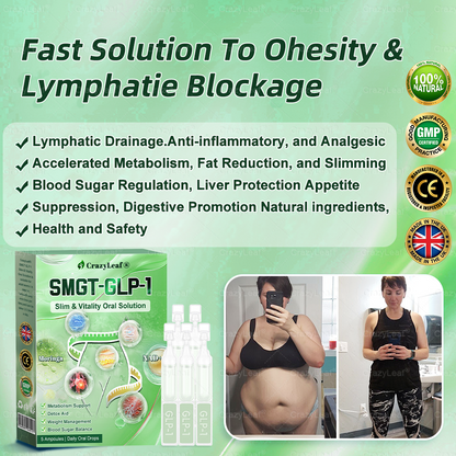 𝐂𝒓𝓪𝙯𝙮𝐋𝑒𝑎𝐟® 𝚂𝖬𝐺𝘛-𝘎𝐿𝙋-1 𝑆𝘭𝘪𝘮 & 𝘝𝘪𝘵𝘢𝘭𝘪𝘵𝘺 𝖮𝗋𝖺𝗅 𝑆olution 𝗍𝖺𝗋𝗀𝖾𝗍𝗌 𝑡𝑢𝑏𝑏𝑜𝑟𝑛 𝑤𝑒𝑖𝑔ℎ𝑡, ℎ𝑖𝑔ℎ 𝑏𝑙𝑜𝑜𝑑 𝑝𝑟𝑒𝑠𝑠𝑢𝑟𝑒, 𝑏𝑙𝑜𝑜𝑑 𝑠𝑢𝑔𝑎𝑟 ,𝘧𝘢𝘵𝘵𝘺 𝘭𝘪𝘷𝘦𝘳, 𝘫𝘰𝘪𝘯𝘵 𝘱𝘢𝘪𝘯, 𝘧𝘢𝘵𝘪𝘨𝘶𝘦,𝑙𝑜𝑤 𝑒𝑛𝑒𝑟𝑔𝑦, 𝑠𝑎𝑔𝑔𝑖𝑛𝑔 𝑠𝑘𝑖𝑛 & 𝑚𝑜𝑟𝑒 𝑓𝑜𝑟 𝑏𝑒𝑡𝑡𝑒𝑟 ℎ𝑒𝑎𝑙𝑡ℎ & 𝑣𝑖𝑡𝑎𝑙𝑖𝑡𝑦