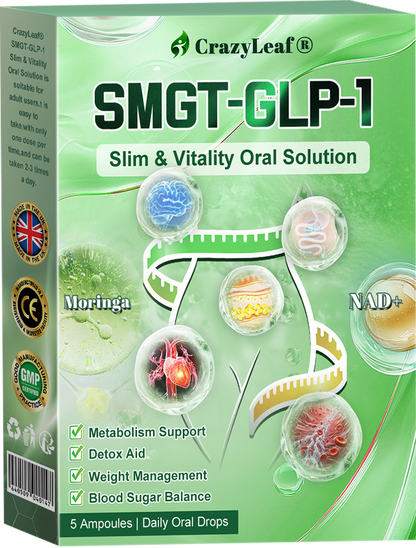 𝐂𝒓𝓪𝙯𝙮𝐋𝑒𝑎𝐟® 𝚂𝖬𝐺𝘛-𝘎𝐿𝙋-1 𝑆𝘭𝘪𝘮 & 𝘝𝘪𝘵𝘢𝘭𝘪𝘵𝘺 𝖮𝗋𝖺𝗅 𝑆olution 𝗍𝖺𝗋𝗀𝖾𝗍𝗌 𝑡𝑢𝑏𝑏𝑜𝑟𝑛 𝑤𝑒𝑖𝑔ℎ𝑡, ℎ𝑖𝑔ℎ 𝑏𝑙𝑜𝑜𝑑 𝑝𝑟𝑒𝑠𝑠𝑢𝑟𝑒, 𝑏𝑙𝑜𝑜𝑑 𝑠𝑢𝑔𝑎𝑟 ,𝘧𝘢𝘵𝘵𝘺 𝘭𝘪𝘷𝘦𝘳, 𝘫𝘰𝘪𝘯𝘵 𝘱𝘢𝘪𝘯, 𝘧𝘢𝘵𝘪𝘨𝘶𝘦,𝑙𝑜𝑤 𝑒𝑛𝑒𝑟𝑔𝑦, 𝑠𝑎𝑔𝑔𝑖𝑛𝑔 𝑠𝑘𝑖𝑛 & 𝑚𝑜𝑟𝑒 𝑓𝑜𝑟 𝑏𝑒𝑡𝑡𝑒𝑟 ℎ𝑒𝑎𝑙𝑡ℎ & 𝑣𝑖𝑡𝑎𝑙𝑖𝑡𝑦